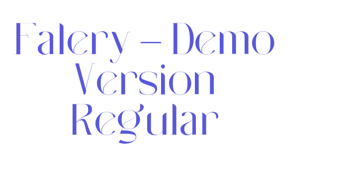 Download Falery – Demo Version Regular Font