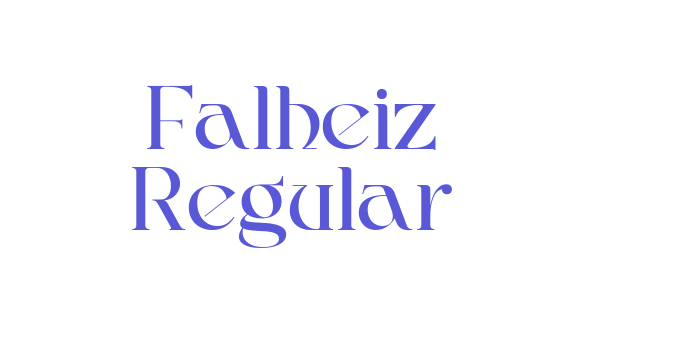 Falheiz Regular Font Download