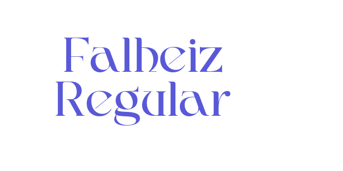 Falheiz Regular Font