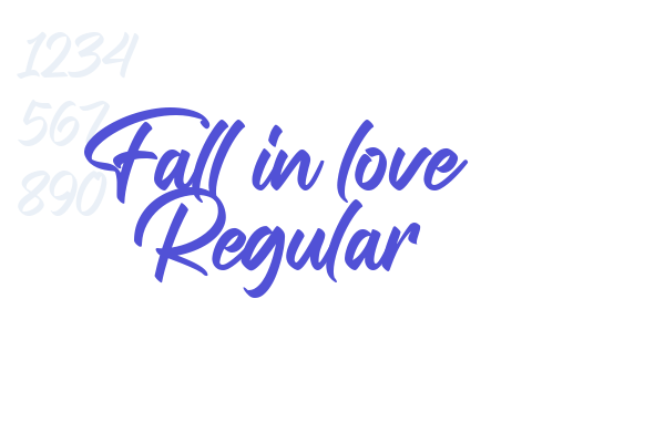 Fall in love Regular