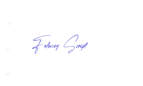 Faloney Script Font Download