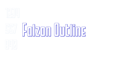 Falzon Outline-font-download