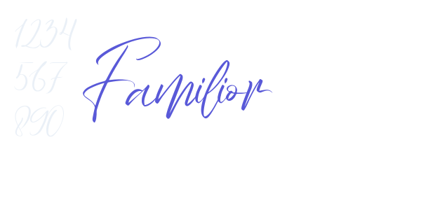 Familior font free