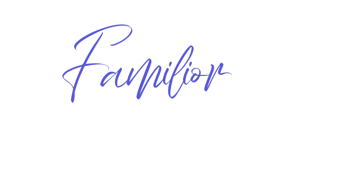 Familior Font