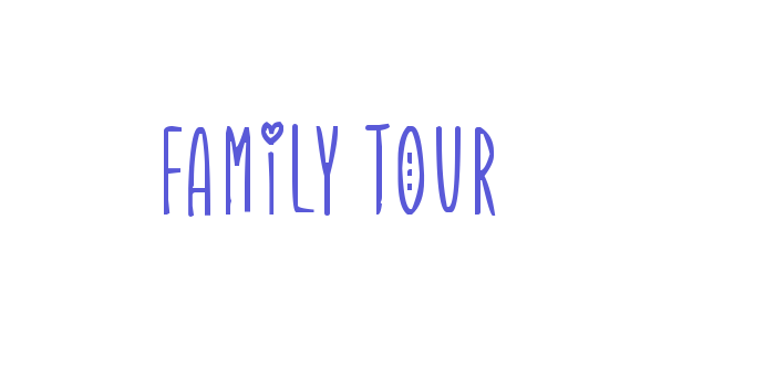 Family Tour Font Download