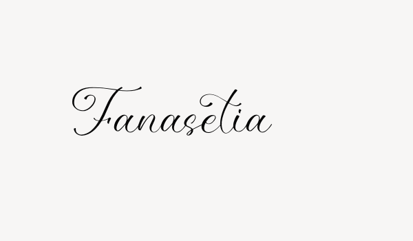 Fanasetia Font