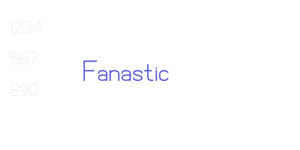 Fanastic font free