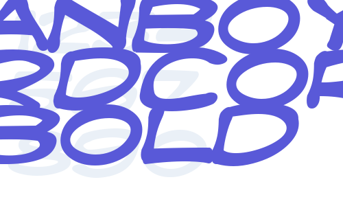 Fanboy Hardcore Bold Font Download