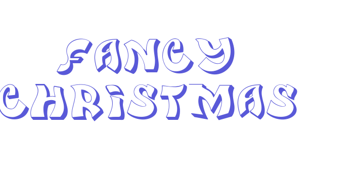 Fancy Christmas Font