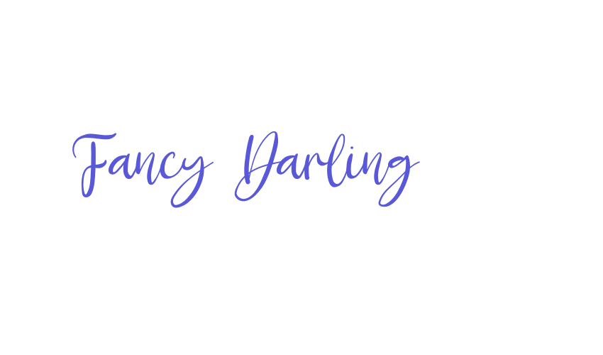 Fancy Darling Font