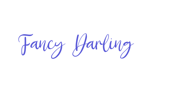 Fancy Darling Font Download