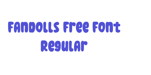 Fandolls Free Font Regular-font-download