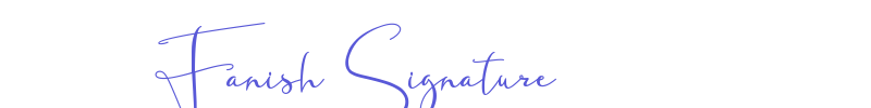 Fanish Signature