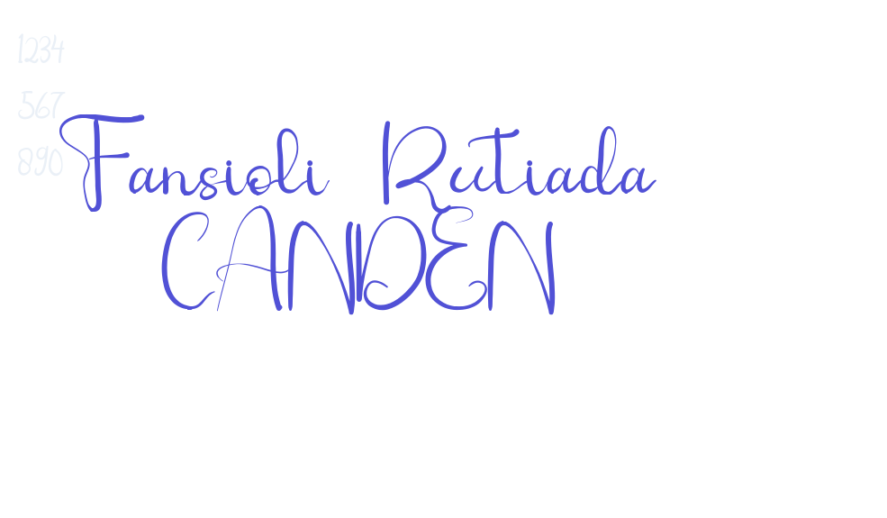 Fansioli Rutiada CANDEN-font-download