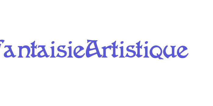 FantaisieArtistique Font Download