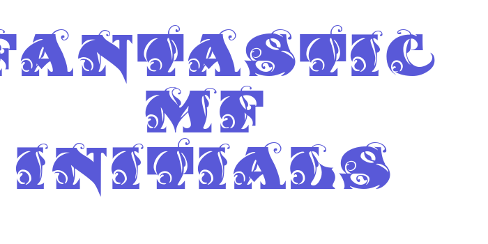 Fantastic MF Initials Font Download