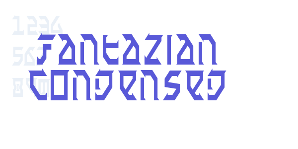 Fantazian Condensed font free