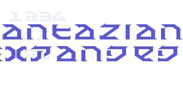 Fantazian Expanded font free