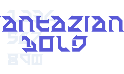 Fantazian Bold Font