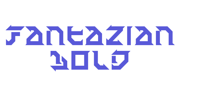 Fantazian Bold Font Download