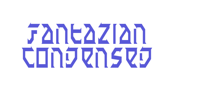 Fantazian Condensed Font Download