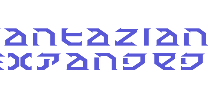 Fantazian Expanded Font Download