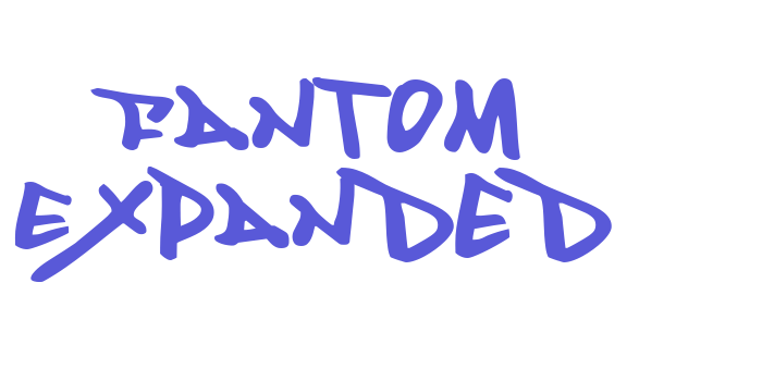 Fantom Expanded Font