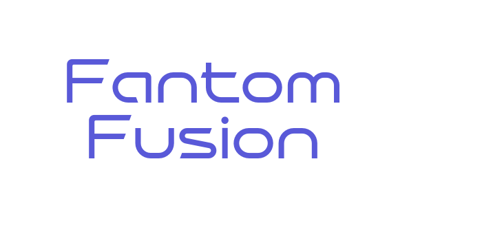 Fantom Fusion Font Download