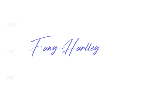 Fany Harlley Font Download