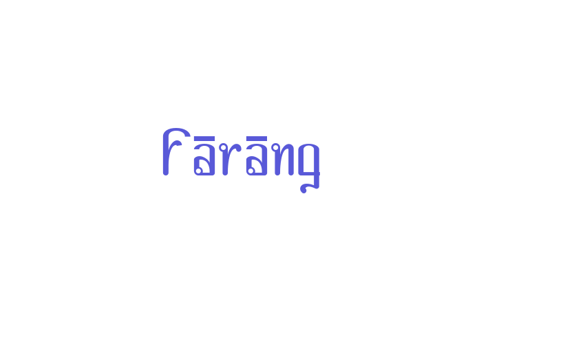 Farang Font