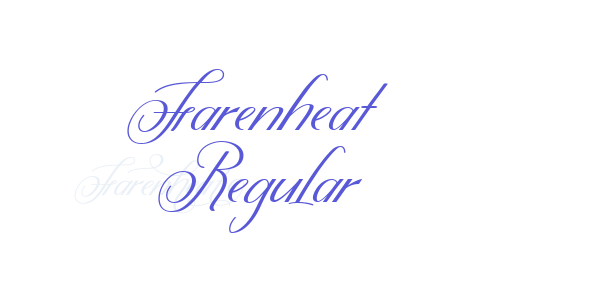 Farenheat Regular font free