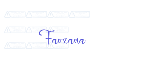 Farzana font free