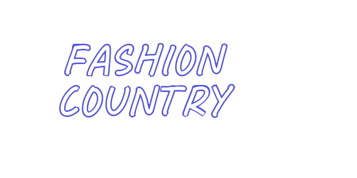 Fashion Country Font Download