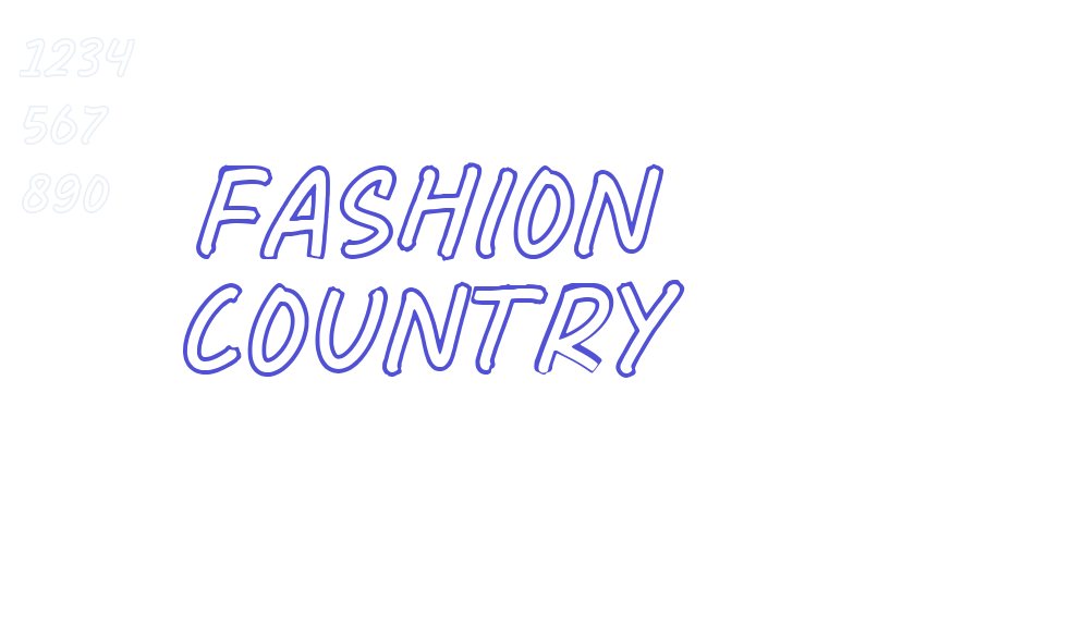 Fashion Country-font-download