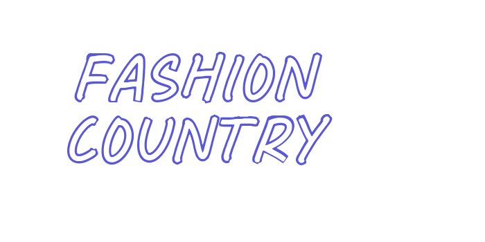 Fashion Country Font