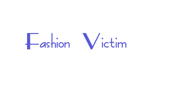 Fashion Victim Font Download