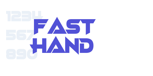 Fast Hand-font-download