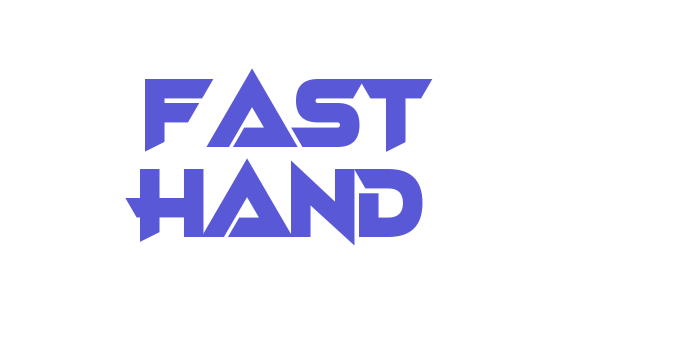 Fast Hand Font