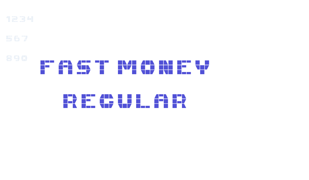 Fast Money Regular-font-download