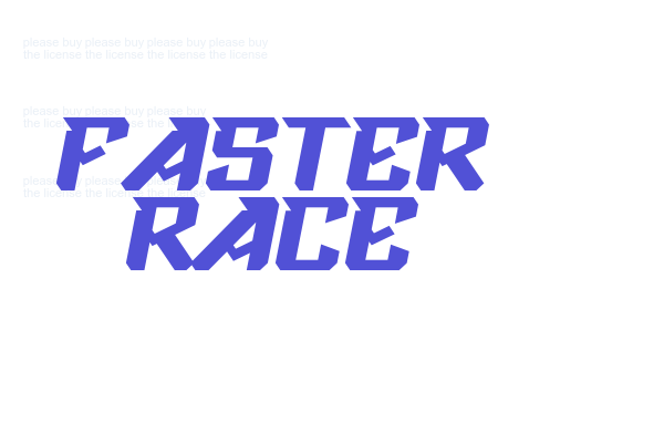 Faster Race