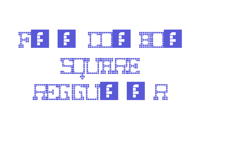 Fat Cowboy SQUARE Regular Font Download