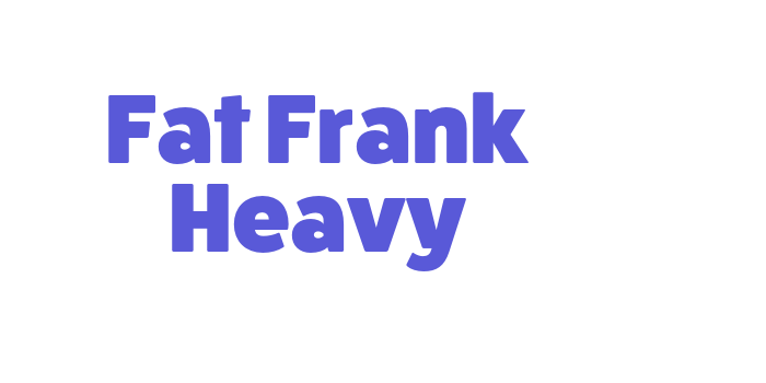 Fat Frank Heavy Font Download