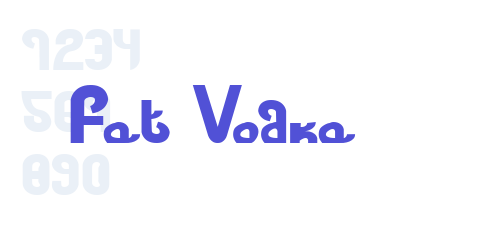 Fat Vodka-font-download