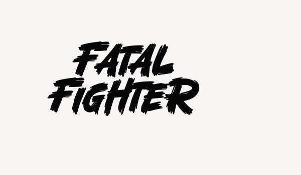 Fatal Fighter Font