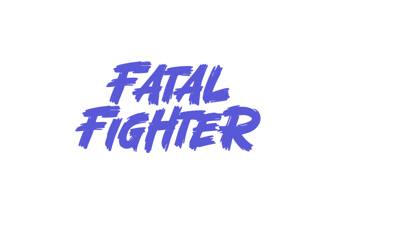 Fatal Fighter Font