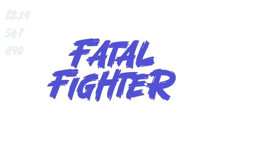 Fatal Fighter-font-download