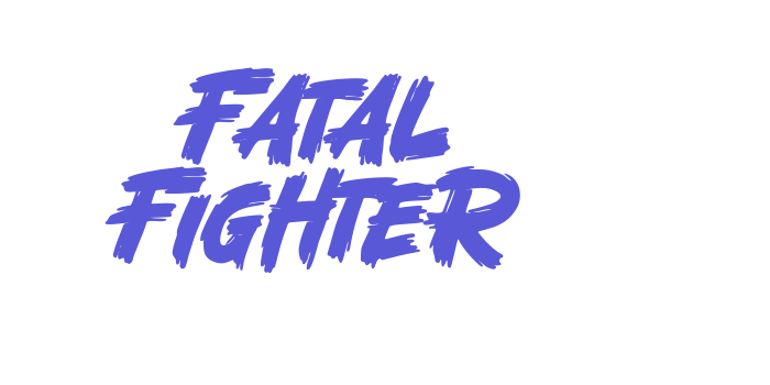 Fatal Fighter Font