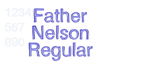 Father Nelson Regular font