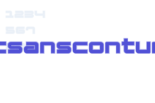 FatsansContur Font Download