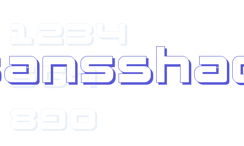 FatsansShadow Font Download